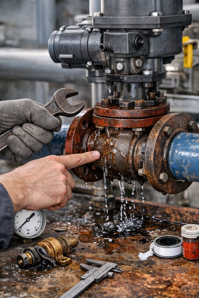 Типовые ошибки монтажа запорной арматуры и их последствия